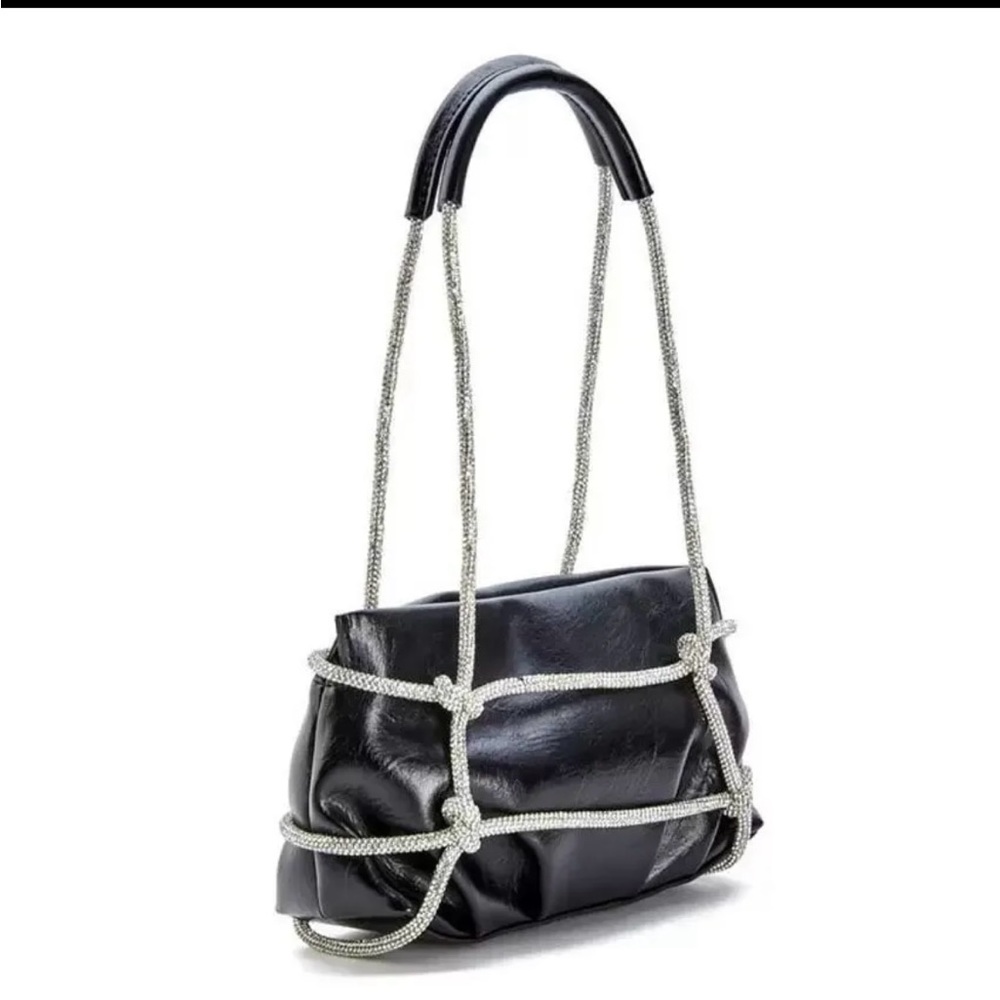 Rhinestone Chain shoulder bag